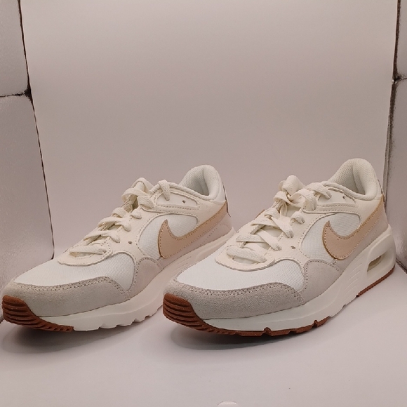 NEW Nike Air Max SC-Sail/Sanddrift-Gum Medium Brown Womens Size 10 US CW4554-118 - Picture 1 of 14